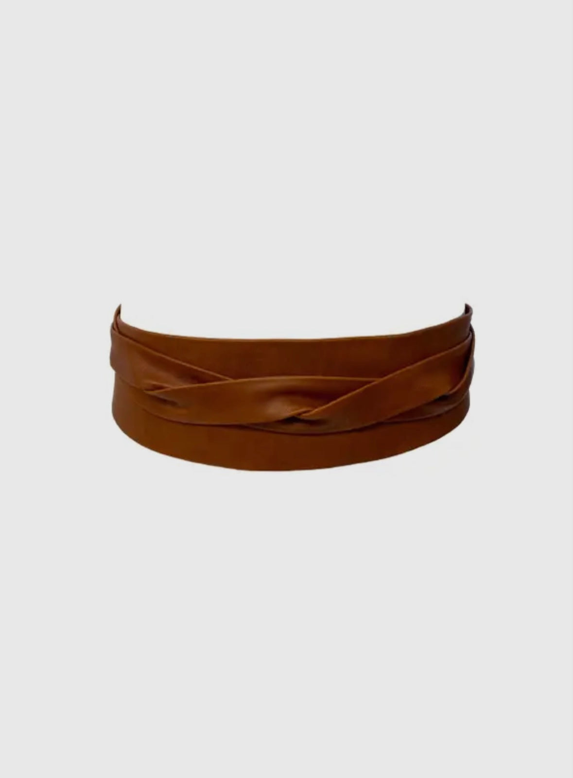 Wrap belt - Tan Leather