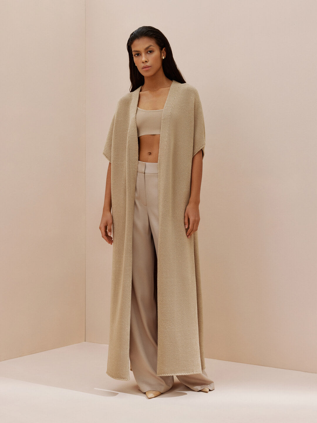 Long Vest with Slits Marseille