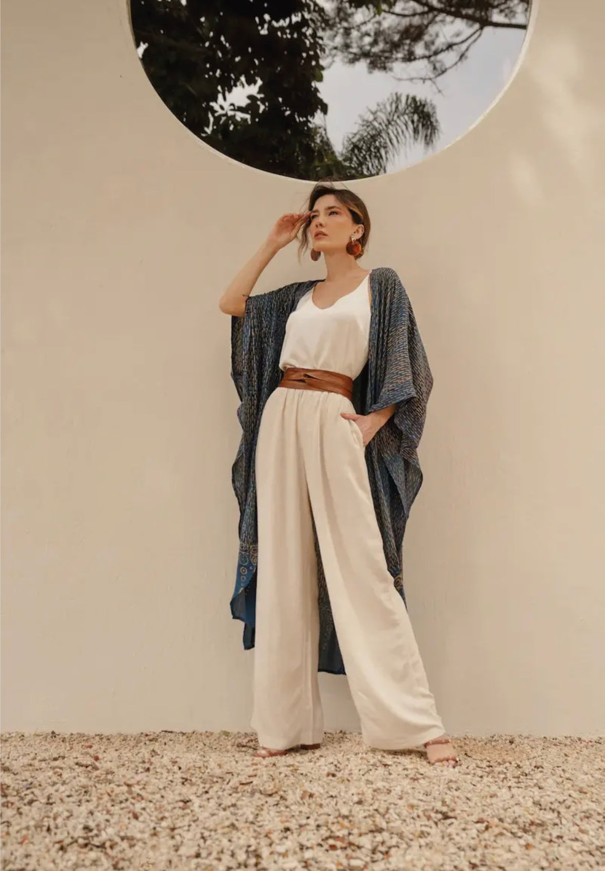 Wrap belt - Tan Leather