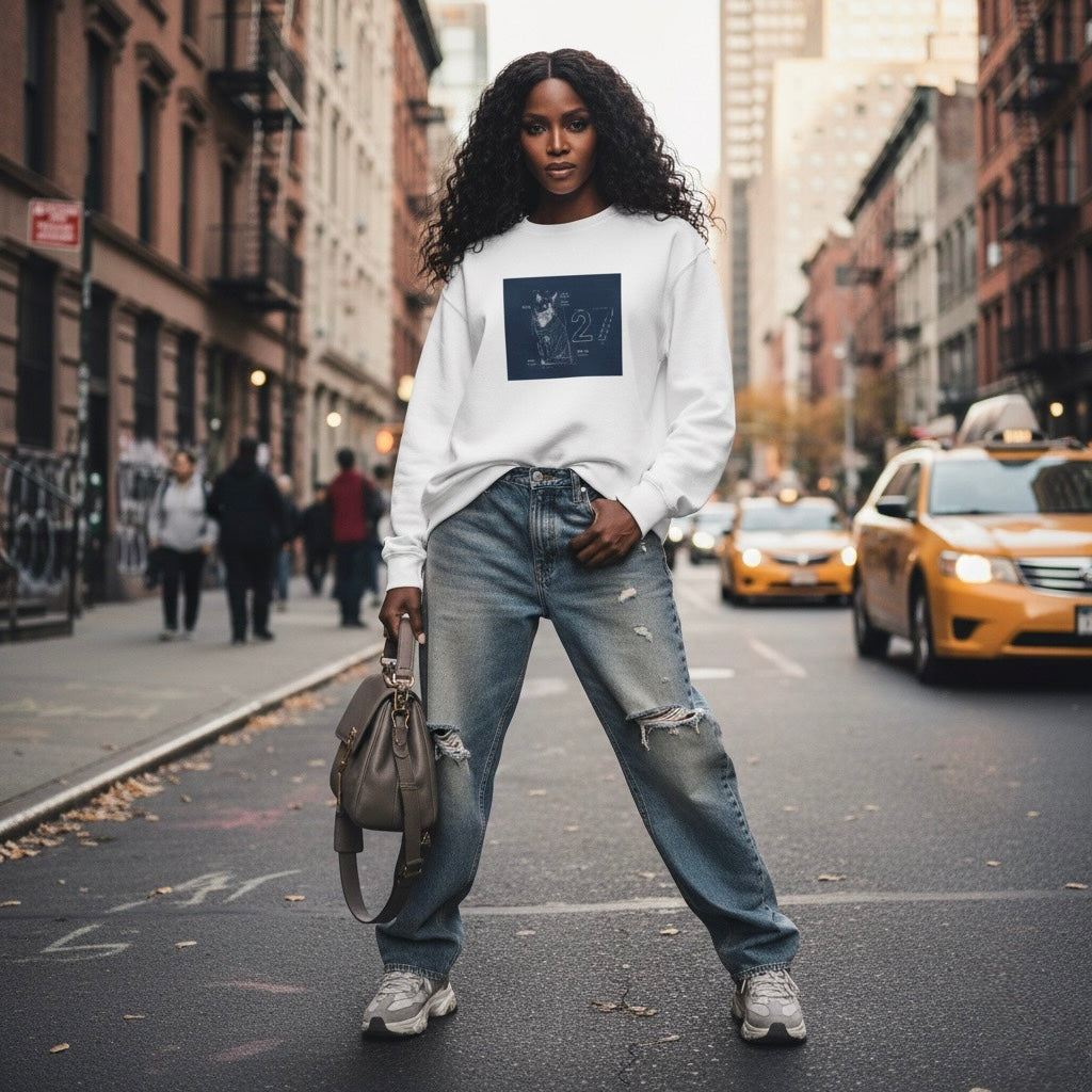 Mimi X Cafe 27 Oversized heavyweight sweatshirt