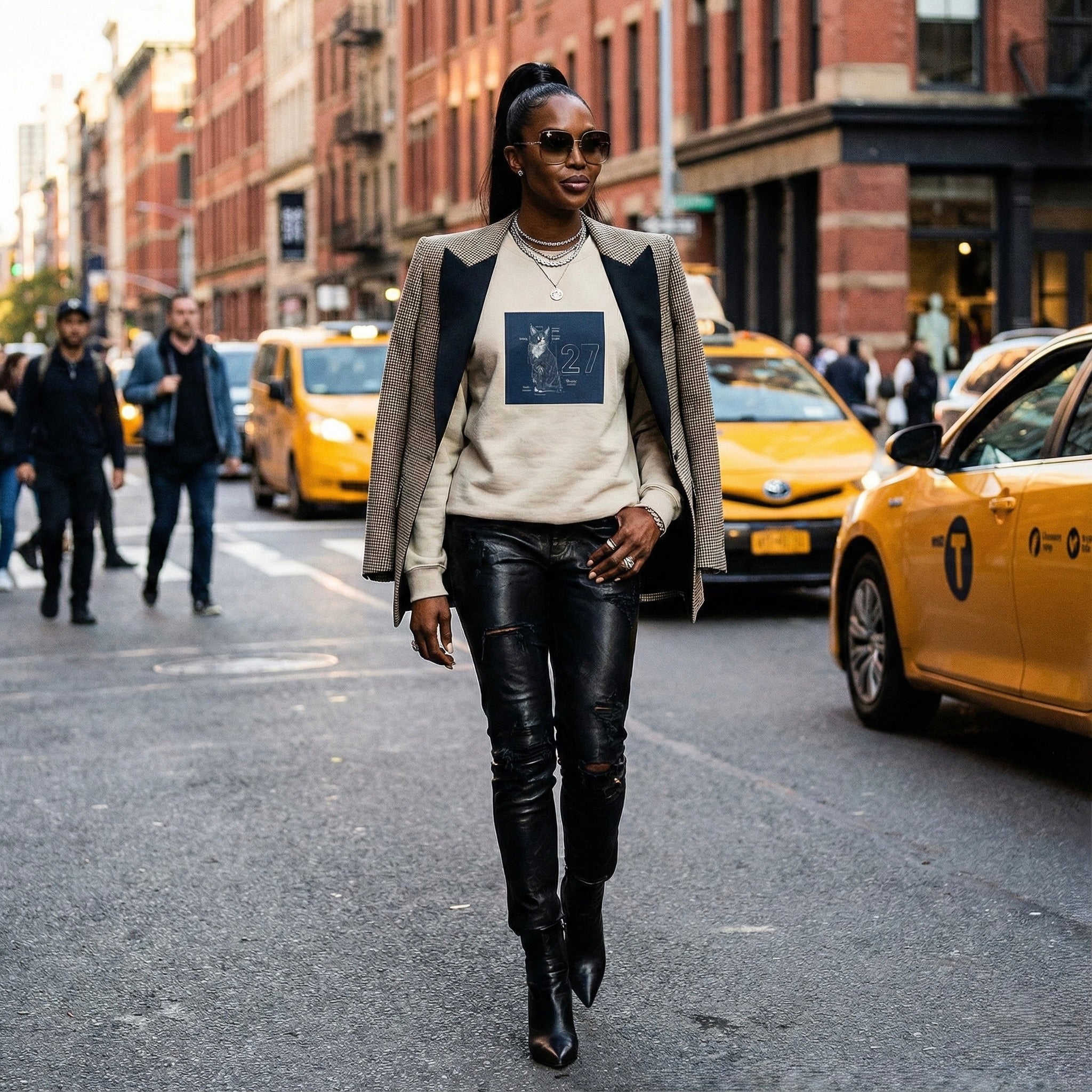 Mimi X Cafe 27 Oversized heavyweight sweatshirt